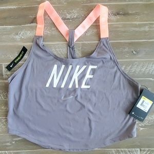 Nike cropped tank